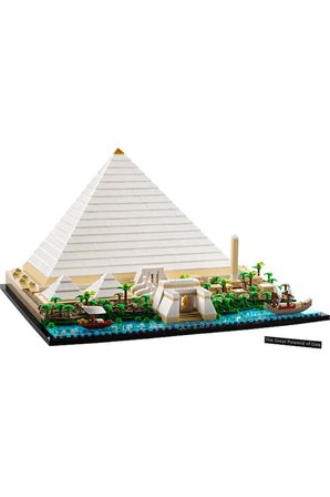 Lego ® Architecture Mimari Simgeler Koleksiyonu: Keopspiramidi 21058 - 18+ Model Yapım Seti (1476P)