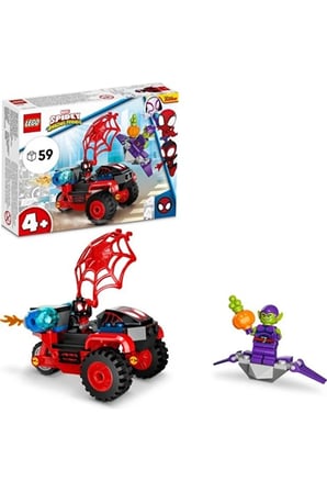 Lego ® Marvel Miles Morales: Örümcek Adam’In Tekno Motosikleti 10781 - Oyuncak Yapım Seti (59 Parça)