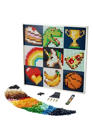 Lego ® Art: Resim Projesi – Birlikte Yapalım 21226 Yapım Seti; Eğlenceli Bir Duvar Resmi Yapmak Için