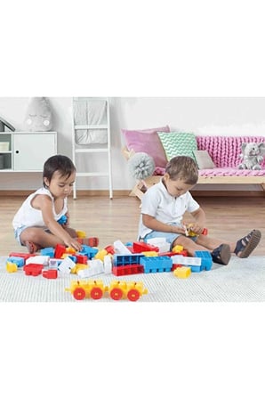 Dolu Oyuncak Kutuda Mega Blok 50 Parça - Standart Standart