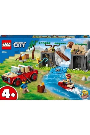 Lego City Vahşi Hayvan Kurtarma Jipi 60301 Çizgi Dizi Karakteri Içeren Oyuncak Yapım Seti (157 Parça