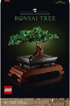 Lego ® Botanicals Bonsai Ağacı 10281 – Yetişkinler Için Yapay Çiçek Modeli Yapım Seti (878 Parça)