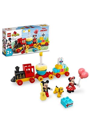 Lego ® Duplo® Disney Mickey Ve Minnie Doğum Günü Treni 10941-1.5+ Çocuklar Için Eğitici Yapım Seti (
