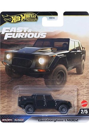 Hot Wheels Premium Fast & Furious 5’Li Set – Nissan 240Sx, Lamborghini Lm002, Gr Supra 1:64