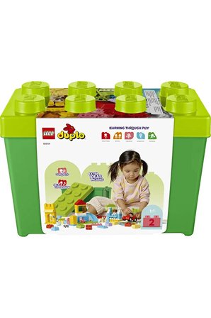 Lego ® Duplo Classic Lüks Yapım Parçası Kutusu 10914 - 1.5+ Eğitici Oyuncak Yapım Seti (85 Parça)