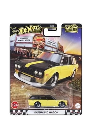Hot Wheels Premium Boulevard 5’Li Bugatti Chiron, Porsche 911, Ford Mustang Boss, Meyers Manx, Datsu