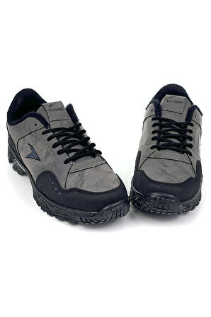 Erkek Gri Su ve Soğuğa Karşı Dayanıklı Kışlık Outdoor Ayakkabısı