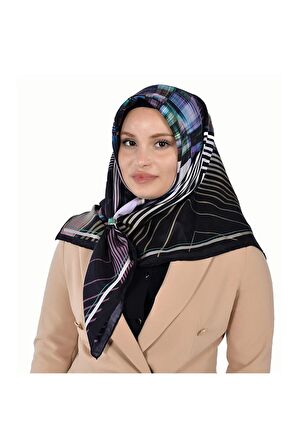 Ipek Twill Eşarp - Elmas Yansımaları