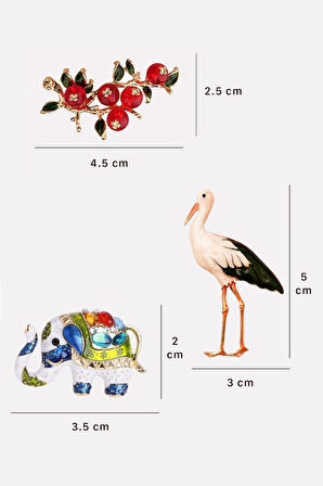 Bereket Sembolü Broş Seti