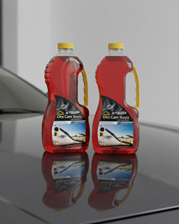 STEEP Oto Yazlık Cam Suyu 1.8 Lt 2 Adet