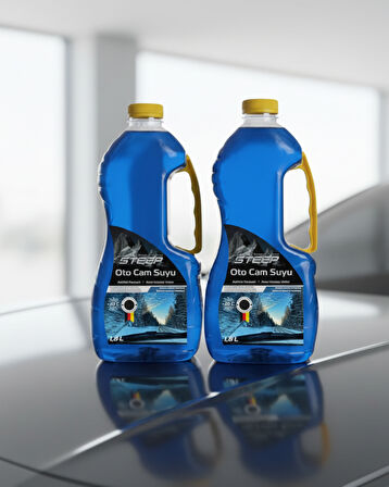 STEEP Oto Cam Suyu -20 Derece Antifriz İçerikli 1.8 Lt 2 Adet