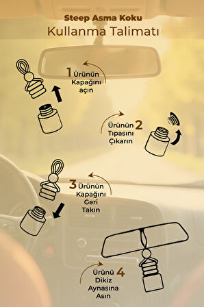 STEEP Cam Fanus Sun Cream Dream 8 ml Ayna Kokusu