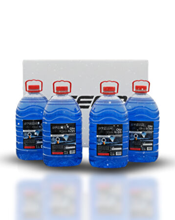 STEEP Oto Cam Suyu -20 Derece Antifriz İçerikli 5 Lt 4 Adet