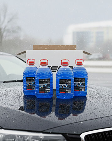 STEEP Oto Cam Suyu -20 Derece Antifriz İçerikli 5 Lt 4 Adet