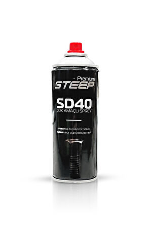 STEEP SD-40 Çok Amaçlı Pas Sökücü ve Genel Yağlayıcı Sprey 400 Ml