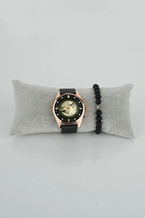 Sanatsal Tasarım Model 19 Dolunay Sade Kadran Kadın Kol Saati Bileklik Hediye