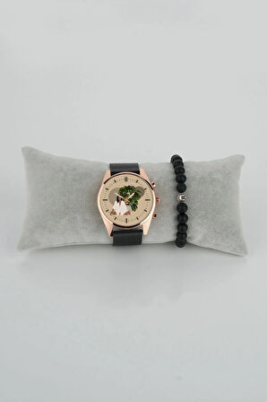 Sanatsal Tasarım Model 14 Sade Kadran Erkek Kol Saati Bileklik Hediye