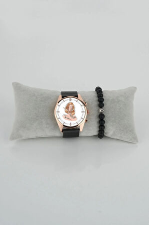 Sanatsal Tasarım Model 24 Sade Kadran Erkek Kol Saati Bileklik Hediye