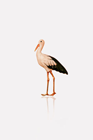 Marteniçka Leylek Broş