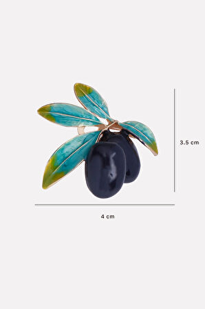 Zeytin Dalı Broş