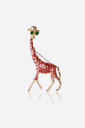 Zürafa Broş