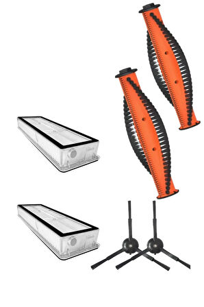 Xiaomi Robot Vacuum S10T STFCR01SZ Uyumlu Hepa Filtre Fırça