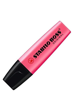 STABİLO BOSS FOSFORLU KALEM PEMBE