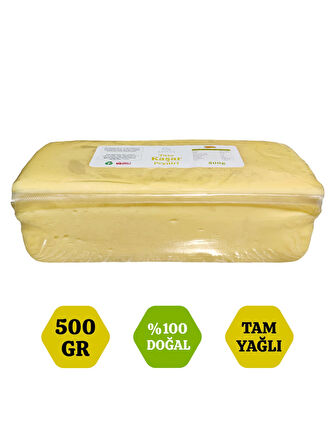 Tam Yağlı Taze Kaşar Peyniri 500 Gr