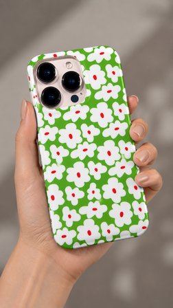 iPhone 16 PRO uyumlu - Yanları Şeffaf Arkası Parlak Kapak Desenli Koruyucu Telefon Kılıfı
