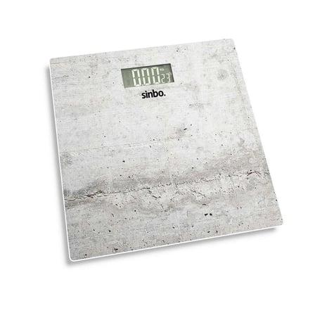 Sinbo Dijital Tartı - Beyaz Renk - 180 kg Maks Kapasite - LCD Ekran