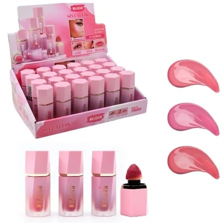 3'lü Sıvı Krem Allık Seti - Lip and Cheek