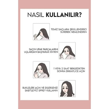 6'lı Bigudi Seti