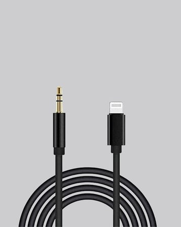 iPhone Lightning 3.5mm Aux Çevirici Kablo JH-023 Stereo Ses Aktarıcı