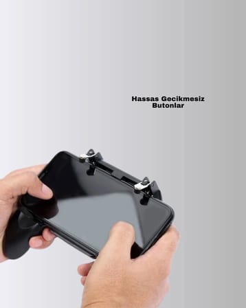 Mobil Oyunlar İçin Joystickli Ergonomik Gamepad Kontrol Cihazı