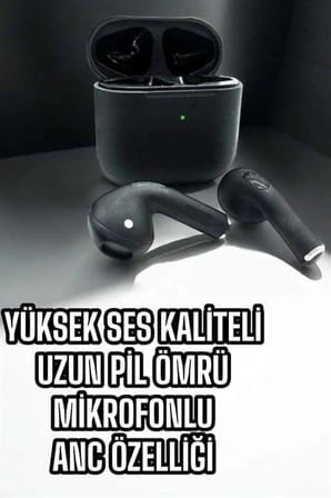 Bluetooth Kulaklık Yeni Nesil Pro Sensörlü Mikrofon Çağrı Cevaplama