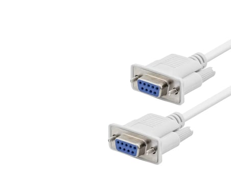 RS232 Seri Port Uzatma Kablosu 1.5 M - Beyaz HDX7800