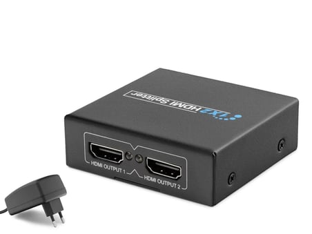 Hdmi Splitter 1080P 3D 1 In 2 Out - Siyah HDX1284