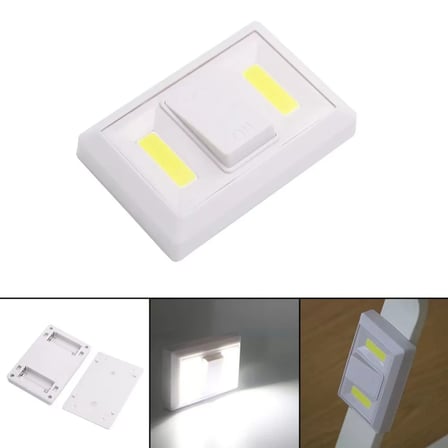 COB LED Duvar Dolap Lambası Güçlü Aydınlatma Kablosuz Pratik Kullanım WT-382