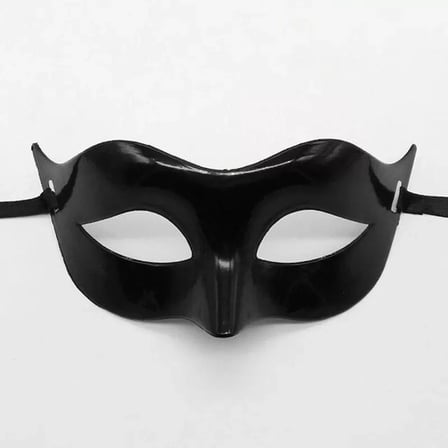 Siyah Renk Masquerade Kostüm Partisi Venedik Balo Maskesi