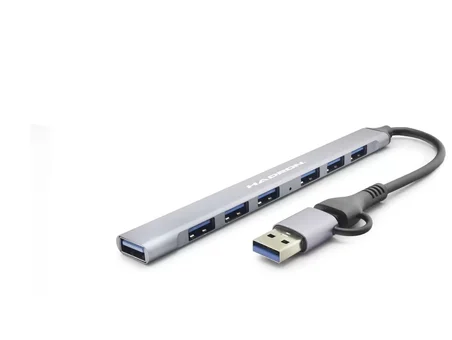 Usb 3.0 & Type-C Hub 7 Port - Gri HDX7857