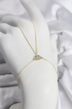 Pirinç Gold Renk Göz Model Kadın Şahmeran - TJ-SN764