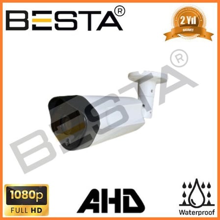 2 MP 1080P 8 Dış Mekan Kameralı AHD Güvenlik Seti