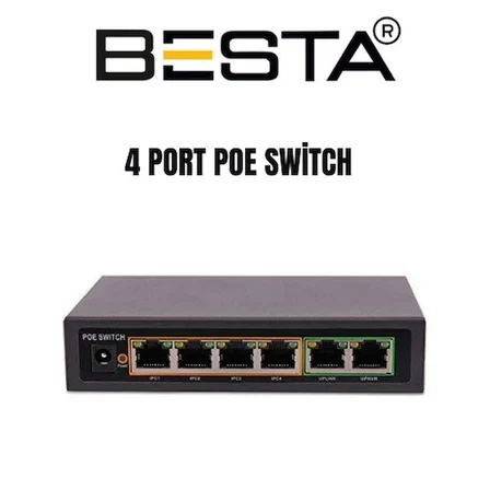 5 MP 1440P 2 DIŞ MEKAN KAMERALI IP POE Güvenlik Seti