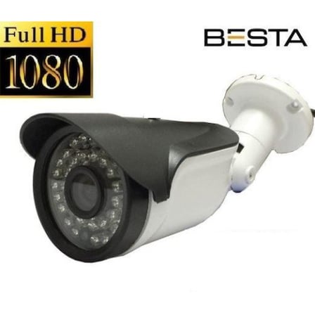 2Mp Ahd 1080P Gece Görüşlü 3 Kameralı Güvenlik Sistemi ( 500GB HDD )