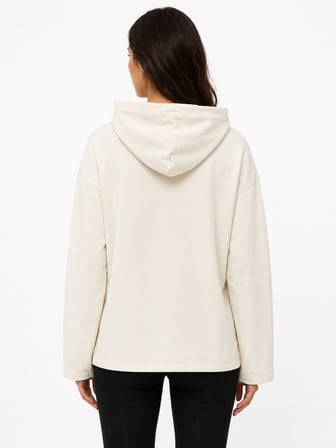 Kadın Kapüşonlu Rahat Kesim Sweatshirt