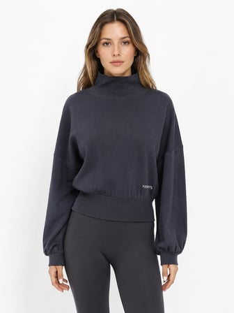 Kadın Siyah Sweatshirt