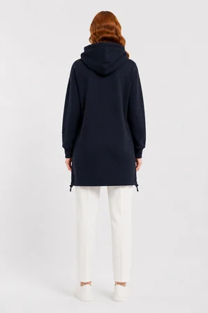 Kadın Oversize Kapüşonlu Sweatshirt
