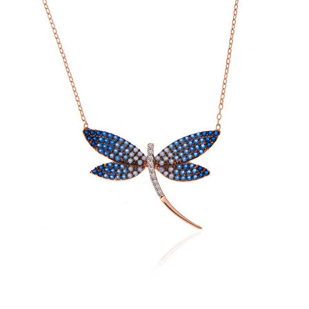 STİLLOVE Gümüş Rose Yusufçuk Kadın Kolye