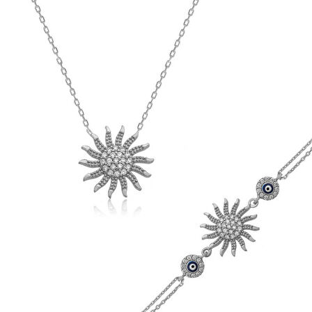 STİLLOVE Gümüş Güneş Bayan Set
