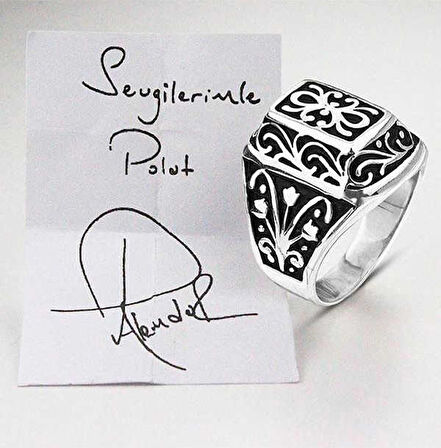 STİLLOVE Gümüş Kurtlar Vadisi Erkek Yüzük